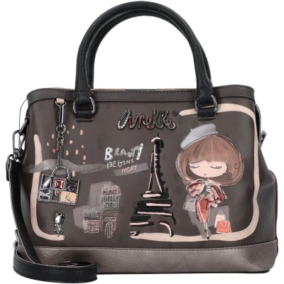Afbeelding van Anekke handtas schoudertas Mademoiselle Short Handle Bag Multicolor veelkleurig