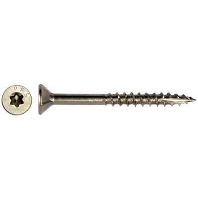 Afbeelding van Spaanplaatschroef torx met boorpunt 5.0x50mm RVS (200 stuks)