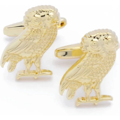 Afbeelding van Manchetknopen Uil Owl Bosuil Goudkleurige Uilen