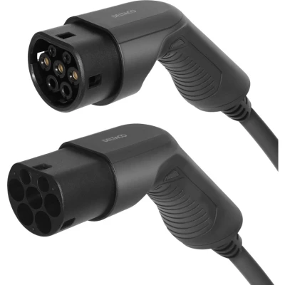 Afbeelding van Deltaco e Charge EV 3203 Oplaadkabel Elektrische Auto Type 2/Type 2 32A 3 m