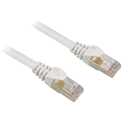 Afbeelding van Sharkoon 4044951015061 Cat 6 STP kabel RJ45 2 m Grijs