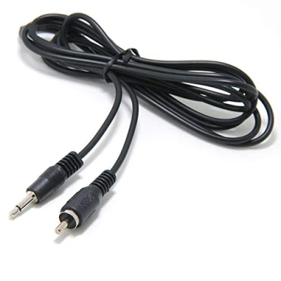 Afbeelding van Ancable 2 Pack 6 Voet RCA Mannelijk naar 3,5 mm 1/8 &quot;Mono Mini Mono Mannelijke Plug Jack Connector Audiokabel Trigger Kabel voor Pre Amp Subwoofer Soundbar
