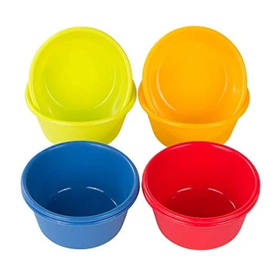 Afbeelding van Webake muffinvormen siliconen cupcake vormen Taartvorm 9cm bakvormen voor cupcakes, flexibele vormen, herbruikbaar, bont, 8 stuks