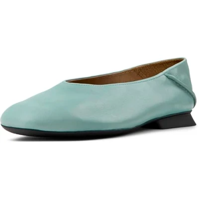 Afbeelding van Camper CASI MYRA Ballerina&#039;s, Dames, Maat: 36, Mittelgrün Leer