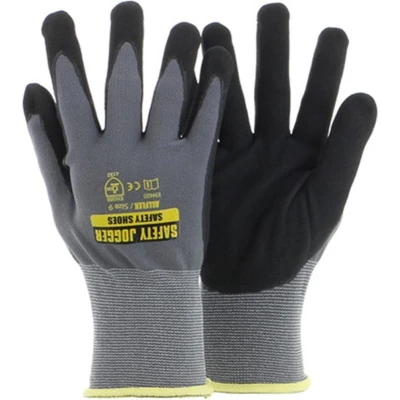 Afbeelding van Safety Jogger Handschoen Allflex Grijs/Zwart 3 Paar Maat 8 (M)
