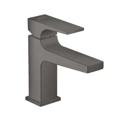 Afbeelding van Hansgrohe wastafelmengkraan 100 metropol 1 greeps geborsteld zwart chroom 32500340