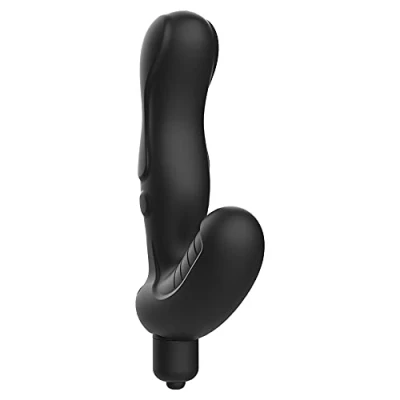 Afbeelding van Addicted Toys Silicone Stimulating Beaded P spot Vibe Prostate Vibrator Man