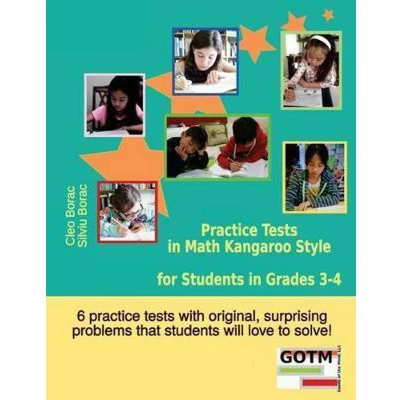 Afbeelding van Practice Tests in Math Kangaroo Style for Students Grades 3 4: 2