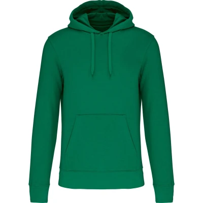 Afbeelding van Kariban Ecologische herensweater met capuchon K4027 Kelly Green
