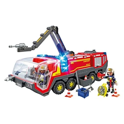 Afbeelding van PLAYMOBIL Luchthavenbrandweer met licht en geluid 5337