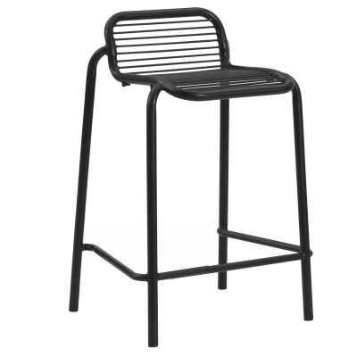 Afbeelding van Normann Copenhagen Vig Barkruk 65 Zwart