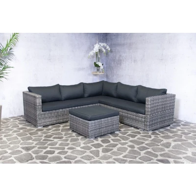 Afbeelding van Intergard Wicker tuinmeubelen loungeset Gerona