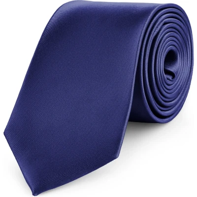 Afbeelding van Ladeheid Stropdas Stropdassen voor Heren Lengte: 150 cm, Breedte: 8 cm Donkerblauw15 LA SR KP