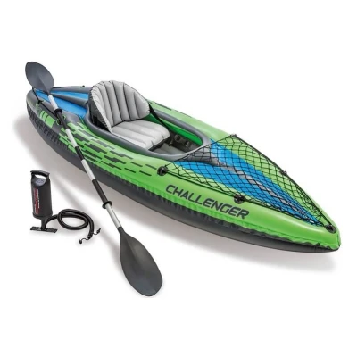 Afbeelding van Opblaasbare Kano Intex Challenger Kayak (1 Persoon)