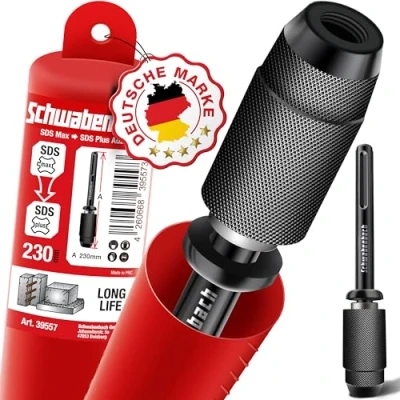 Afbeelding van SDS Max naar Plus Adapter Boorkroon Hamerboor Betonboor