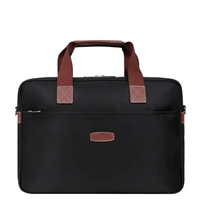 Afbeelding van Hexagona A4 Briefcase Laptoptas S Black/Brown