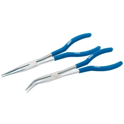Afbeelding van Draper 69287 2 delige langwerpige tangenset, blauw