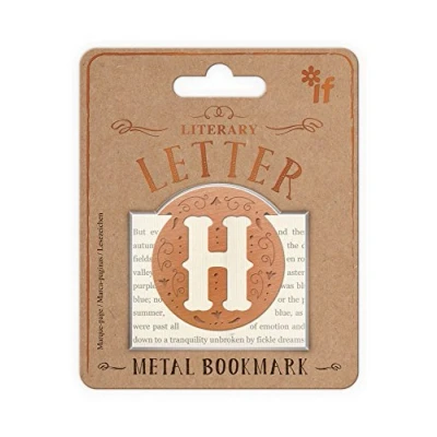 Afbeelding van Literary Letters Bookmarks H
