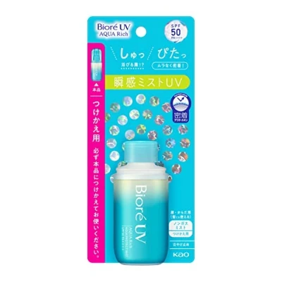 Afbeelding van Biore UV Aqua Rich Protect Mist 60 ml Navulling