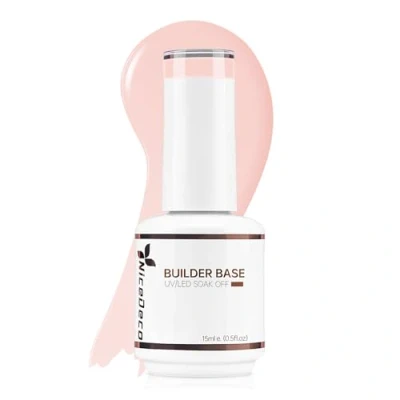 Afbeelding van Nicedeco 8 in 1 Builder Base Gel Semi permanente Nagellak Coat Uitbreiding Versterking Color Nail Art 15ML 002