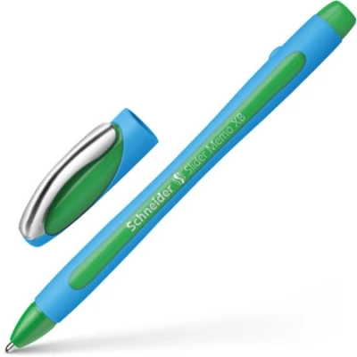 Afbeelding van Balpen Schneider Slider Memo extra breed 1.4mm groen