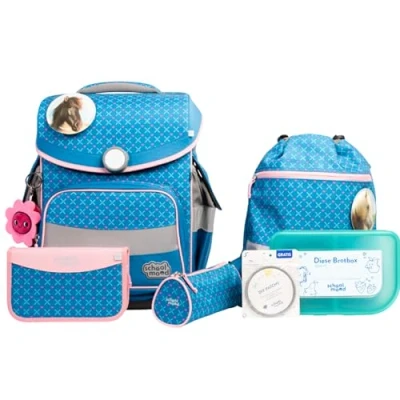 Afbeelding van School Mood Timeless Pro Schooltas set 7 delig
