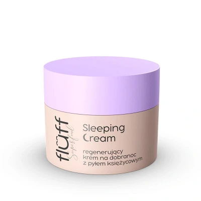 Afbeelding van FLUFF Sleeping Cream Nachtcrème Moonmilk 50ml.