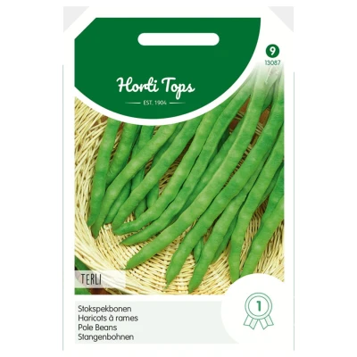 Afbeelding van Stokslabonen Terli, spekboon, 100g