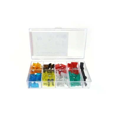 Afbeelding van steekzekeringen 80 stuks + tang Assortiment doos