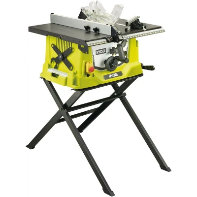 Afbeelding van Ryobi RTS1800S G 1800w tafelzaagmachine met onderstel 5133002221