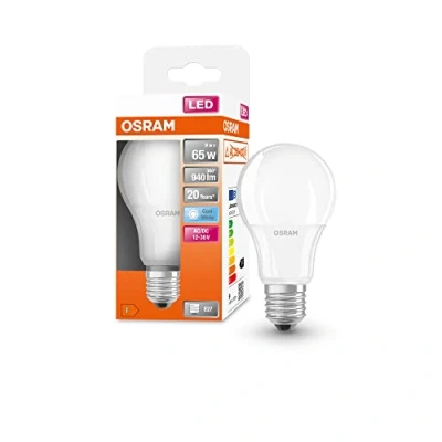 Afbeelding van OSRAM Star+ LED lamp met lage spanning, E27 basis matte optiek ,Koud wit