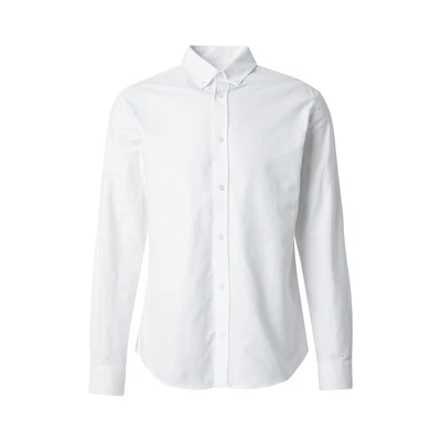 Afbeelding van JJ REBEL regular fit overhemd JREBOSCAR wit
