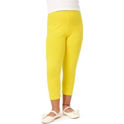Afbeelding van Merry Style MS MS10 131 LE Meisjes 2Pack Leggings Sport Vrijetijdsbroek Lang Viscose Sporbroek Yogabroek Citroen 116