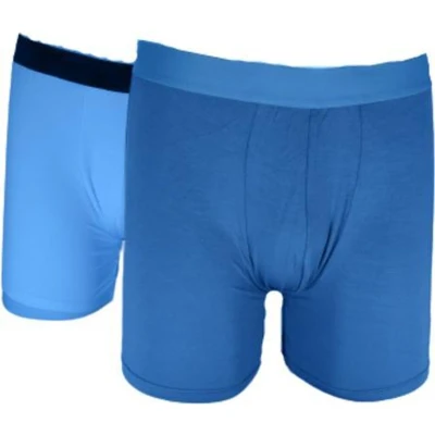 Afbeelding van Hipperboo® Bamboe Onderbroeken Maat S 2 paar Ondergoed Boxershort Grijs/Wit