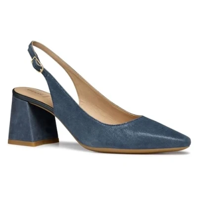 Afbeelding van Geox D Giselda Klassieke pumps, Dames, Maat: 37.5, Dark avio Leer