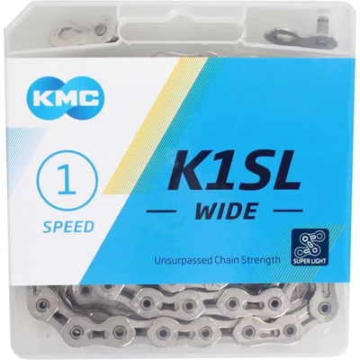 Afbeelding van KMC Ketting K1SL 1/8 wide silver 100s