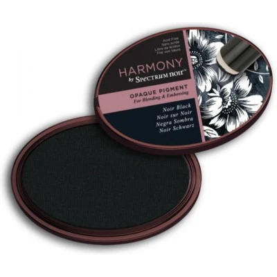 Afbeelding van Spectrum Noir Inktkussen Harmony Opaque Pigment Black (Zwart)