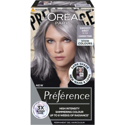 Afbeelding van Loreal Paris Préférence Vivids Smokey Grey 9.112