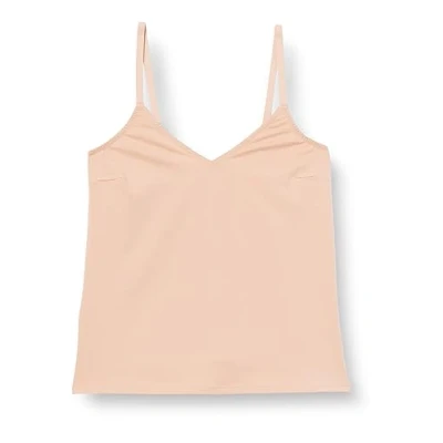 Afbeelding van Sloggi Happy Spaghetti Hemd, Dames, Maat: 65A C. 70A/B, Neutral beige