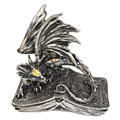 Afbeelding van Design Toscano Pendragon bewaakt de codex, figuur, 7,6 x 15,2 cm