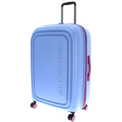 Afbeelding van Mandarina Duck Logoduck + Trolley Large EXP, Cotton Candy, Linea Iconica di in policarbonato