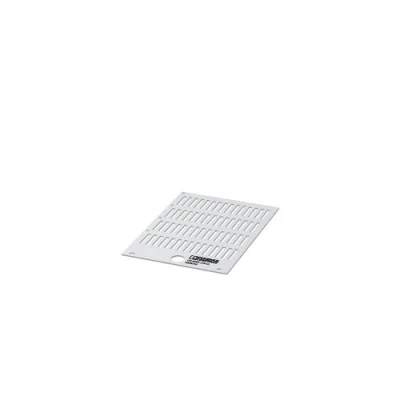 Afbeelding van Phoenix Contact 0828769 US WMT (23X4) Adermarkering Montagemethode: Schuiven Markeringsvlak: 23 x 4 mm Wit Aantal markeringen: 560 10 stuk(s)