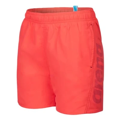 Afbeelding van Arena Fundamentals Logo R zwemshorts voor kinderen, Calypso Coral dark Purple, 12 13 Jaar