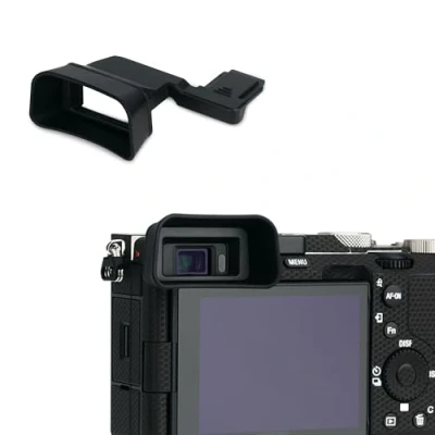 Afbeelding van KIWIFOTOS A7C Camera Extended Eyecup Oculair voor SONY Alpha 7C Camera, ILCE7C Oogcup Zoeker Protector Accessoire (niet geschikt A7CII A7CR)