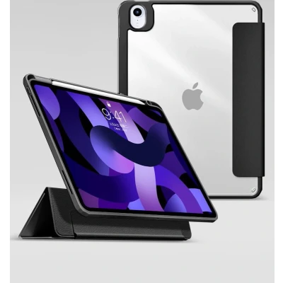 Afbeelding van eSTUFF BOSTON Afneembare spiegel (IPad Air 10.9 (2020)), Tablethoes, Zwart