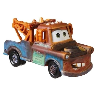 Afbeelding van Selectie Voertuigen Racing Style Disney Cars Die Cast 1:55 Auto Mattel, DXV29N 3 Single:Mater Hook