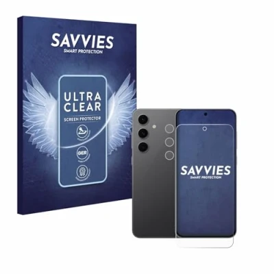 Afbeelding van Savvies Screenprotector voor Samsung Galaxy S24 FE (Voor+Camera) Folie Beschermfolie transparant (18 Stuks)