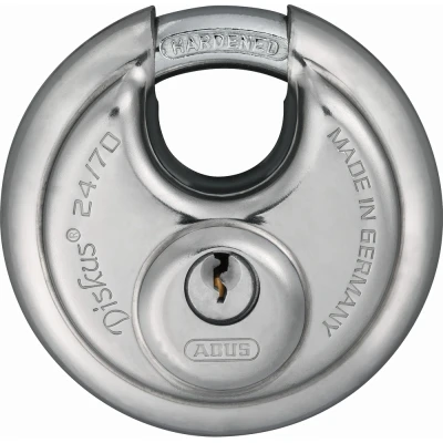 Afbeelding van Abus 24/70 RVS discushangslot gelijksluitend 70 mm