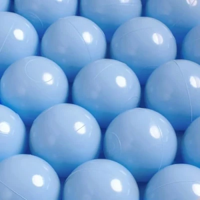 Afbeelding van MISIOO 100 ballen voor ballenbad, 6 cm, veilig, niet giftige kunststof, perfect kinderen, bevordert veilig speelplezier en motoriek
