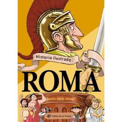 Afbeelding van Historia para niños Roma: Libro De no ficción sobre la antigua Roma ¡Incluye chistes! Libros y niñas 9 a 13 años